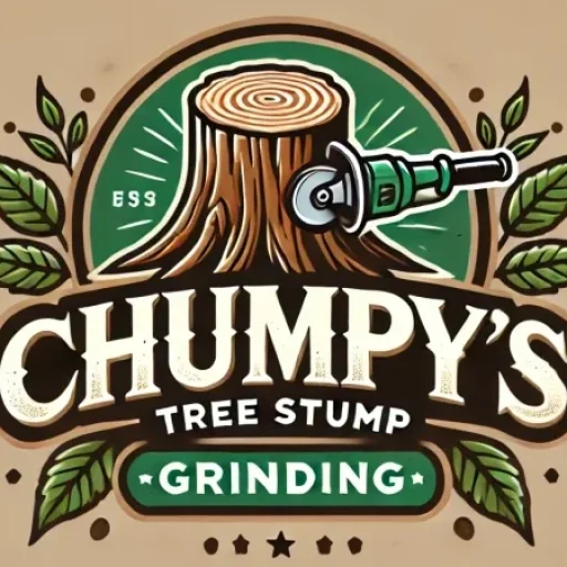 CHumpy's Tree stump grinding austin texas logo